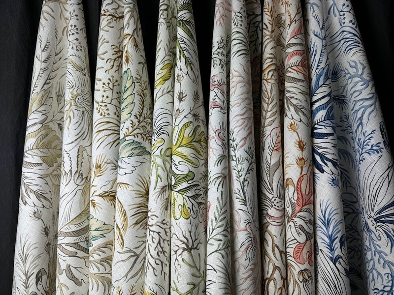 Fabric by the yard - Provence 60665  La Mer