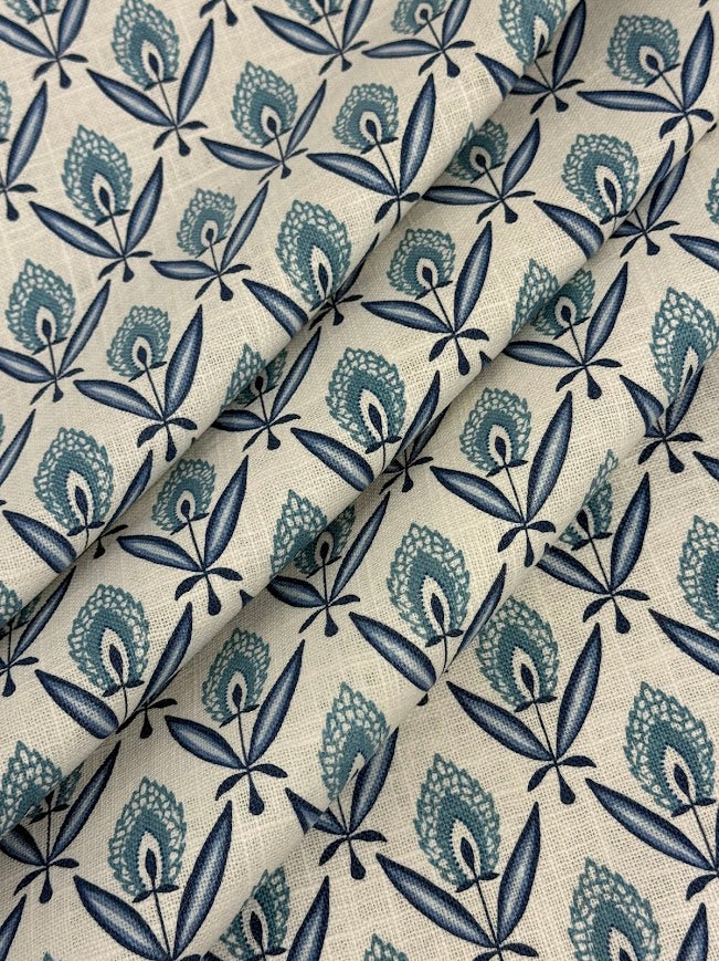 Fabric by the yard - Provence 60689 Azure