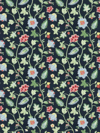 Fabric by the yard - Sound 74547 Indigo Multi