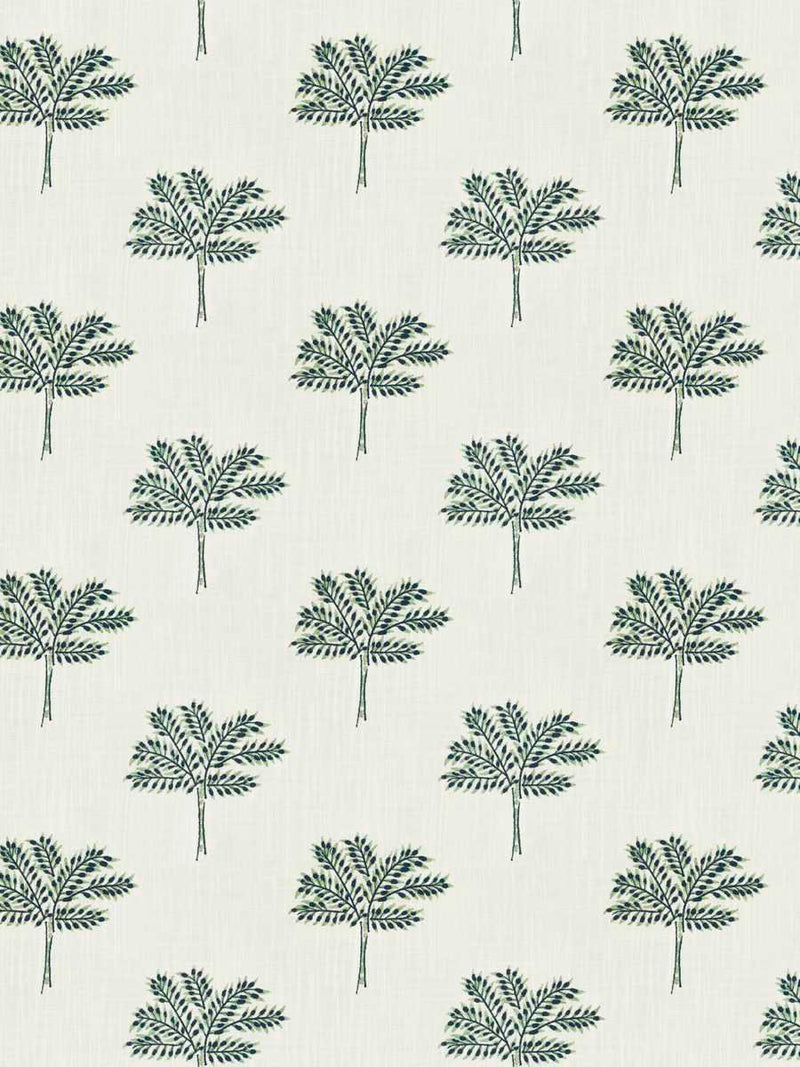 Fabric by the yard - Sound 75564 Navy Palm