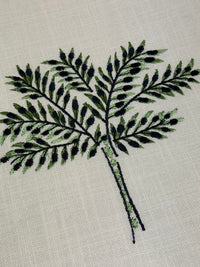 Fabric by the yard - Sound 75564 Navy Palm