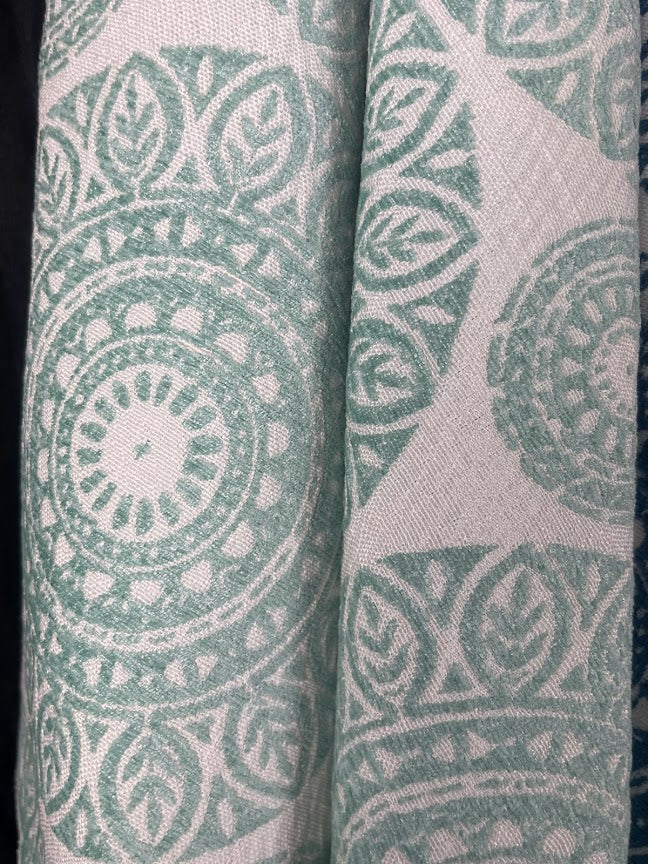 Fabric by the yard - Sound 75630 Aqua