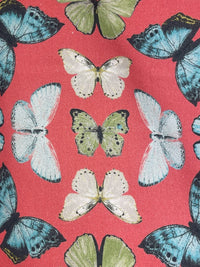 Fabric by the yard - Sound 76850 Coral