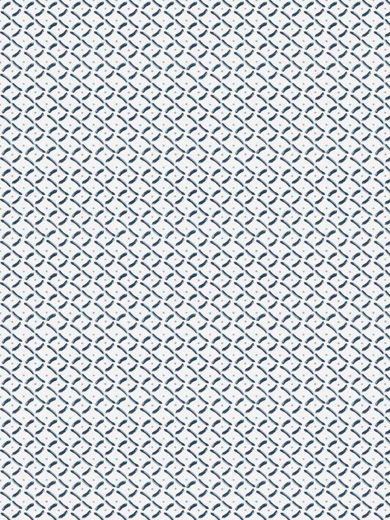 Fabric by the yard - Blossom & Lace 90197 Oxford Blue