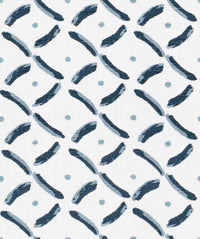 Fabric by the yard - Blossom & Lace 90197 Oxford Blue