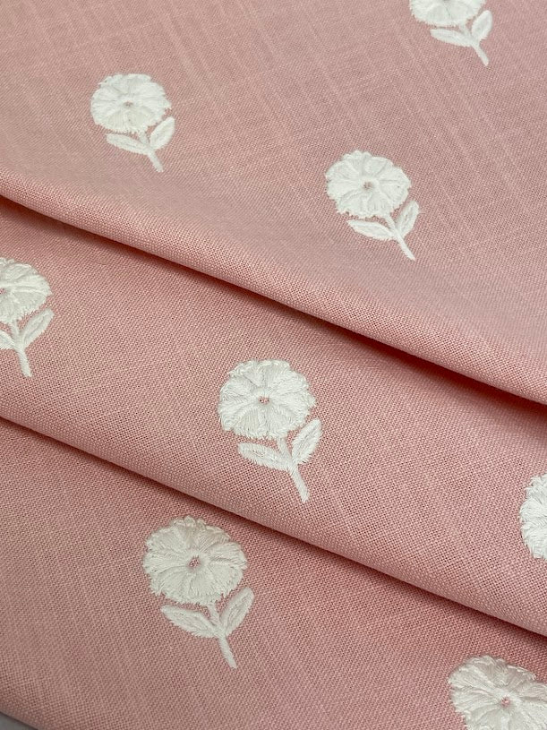 Fabric by the yard - Blossom & Lace 91947 Blossom