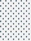 Fabric by the yard - Blossom & Lace 91947 Oxford Blue