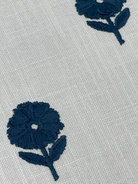 Fabric by the yard - Blossom & Lace 91947 Oxford Blue