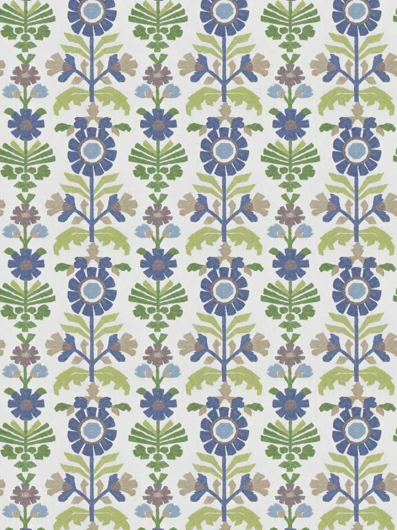 Fabric by the yard - Blossom & Lace 92246 Delphinium