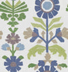 Fabric by the yard - Blossom & Lace 92246 Delphinium