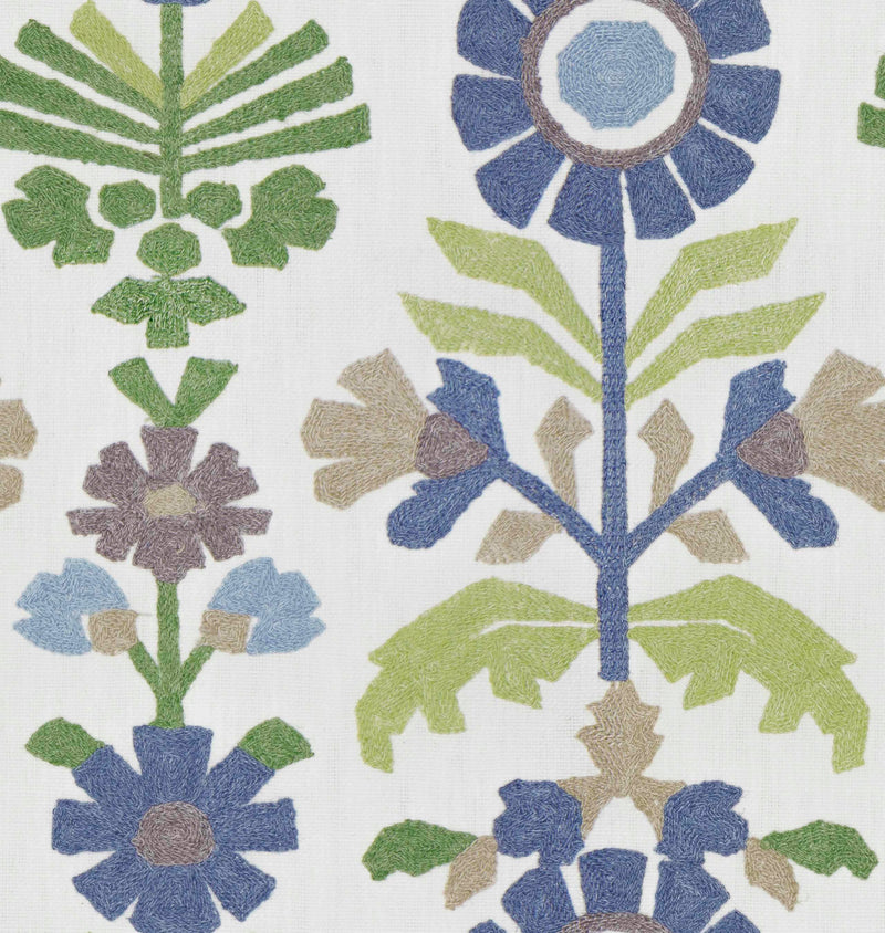 Fabric by the yard - Blossom & Lace 92246 Delphinium