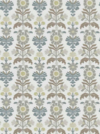 Fabric by the yard - Blossom & Lace 92246 Dusty Miller
