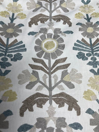 Fabric by the yard - Blossom & Lace 92246 Dusty Miller