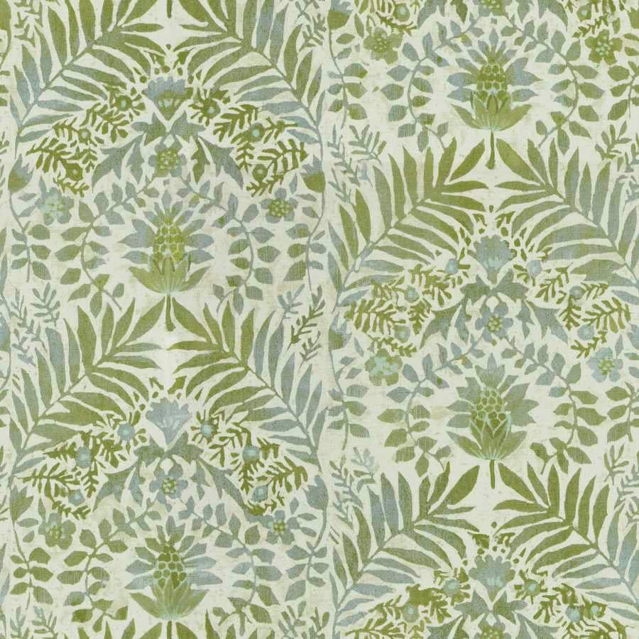 Fabric by the yard - Blossom & Lace 93987 Fern