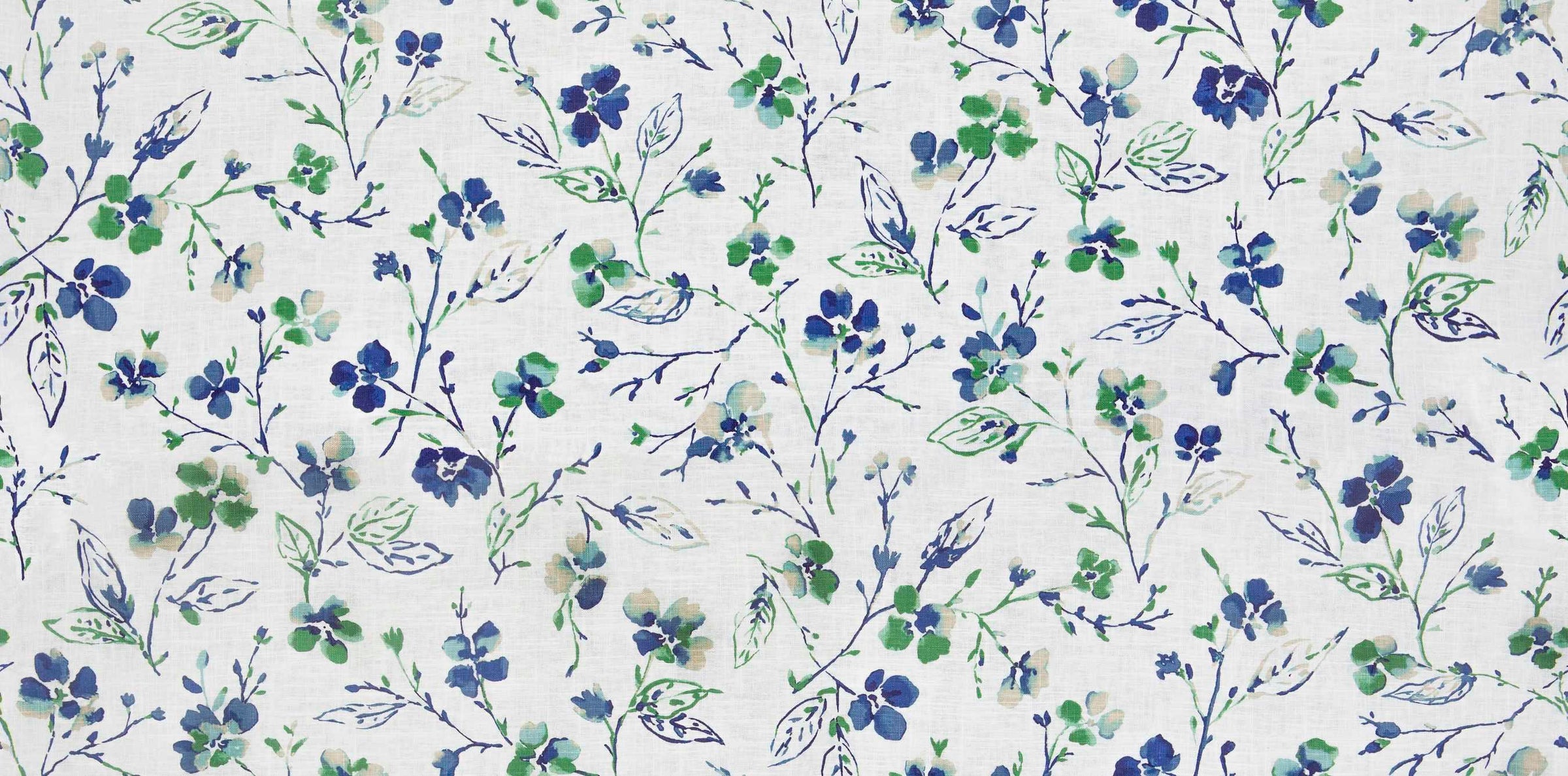 Fabric by the yard - Blossom & Lace 93991 Delphinium