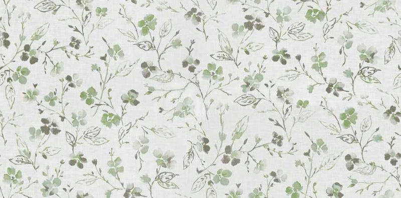 Fabric by the yard - Blossom & Lace 93991 Fern