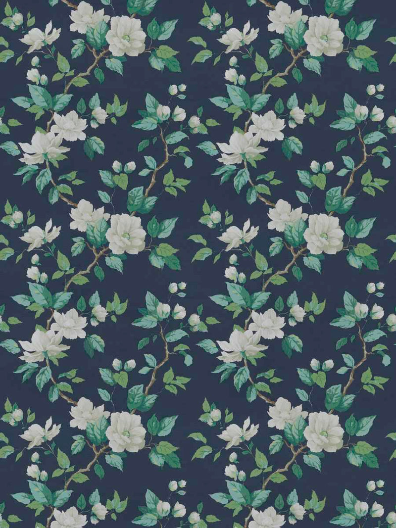 Fabric by the yard - Blossom & Lace 93996 Oxford Blue