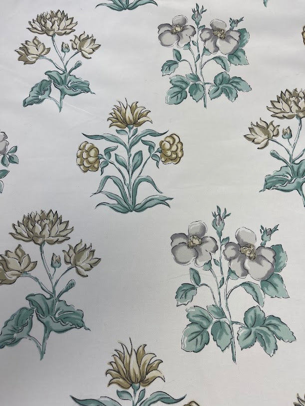 Fabric by the yard - Blossom & Lace 94002 Water Lily