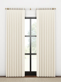 Quick Ship Panel, Euro Pleat, Arundel Linen