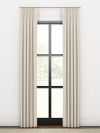 Quick Ship Panel, French Pleat, Arundel Linen