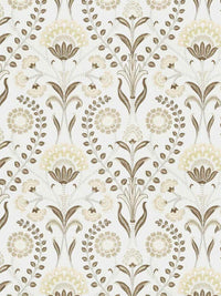 Fabric by the yard - Wonderland 16043 Natural