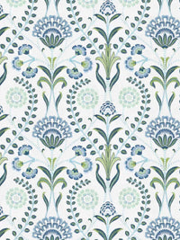 Fabric by the yard - Wonderland 16043 Sapphire Forest