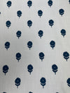 Fabric by the yard - Blossom & Lace 91947 Oxford Blue