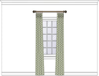 Drapery House Panels - 43982 Sold as a pair