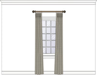 Drapery House Panels - 43982 Sold as a pair