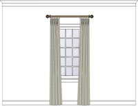 Drapery House Panels - 43982 Sold as a pair