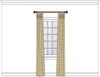 Drapery House Panels - 44069 Sold as a pair