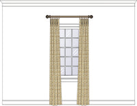 Drapery House Panels - 44069 Sold as a pair