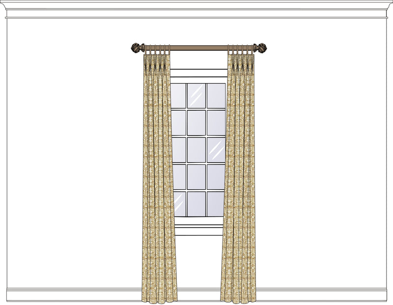 Drapery House Panels - 44069 Sold as a pair