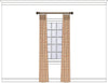Drapery House Panels - 44069 Sold as a pair