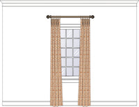 Drapery House Panels - 44069 Sold as a pair