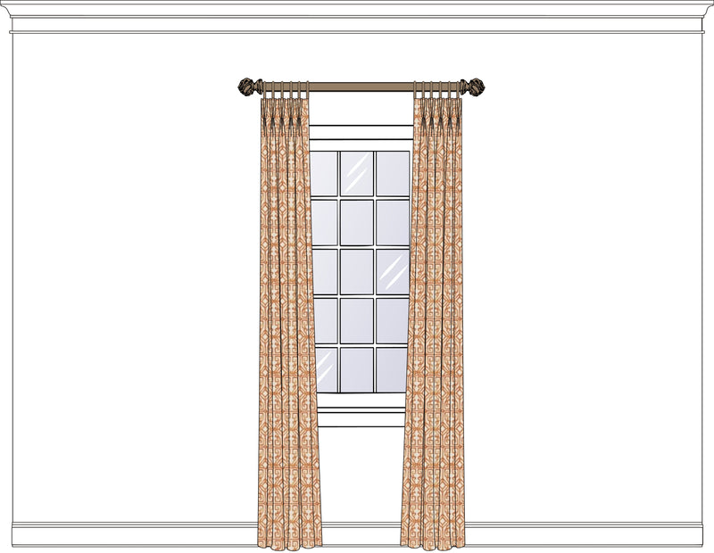 Drapery House Panels - 44069 Sold as a pair