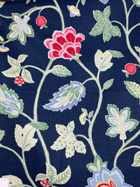 Fabric by the yard - Sound 74547 Indigo Multi