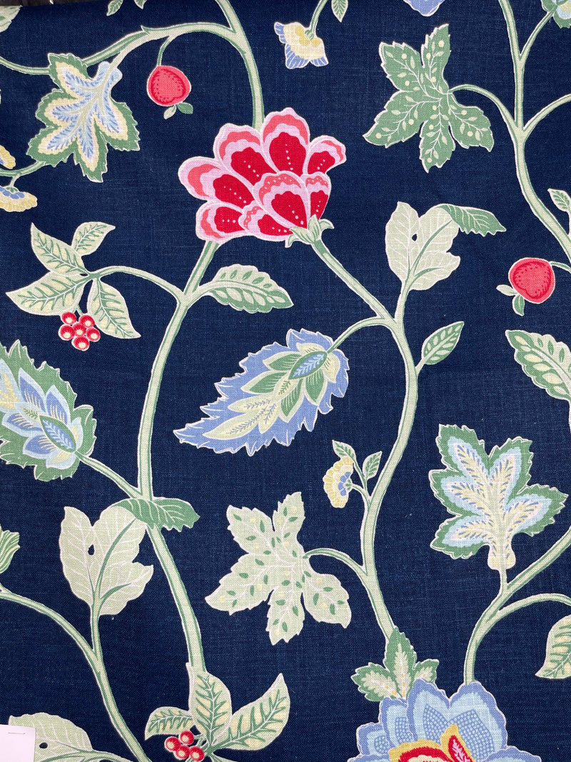 Fabric by the yard - Sound 74547 Indigo Multi