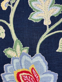 Fabric by the yard - Sound 74547 Indigo Multi