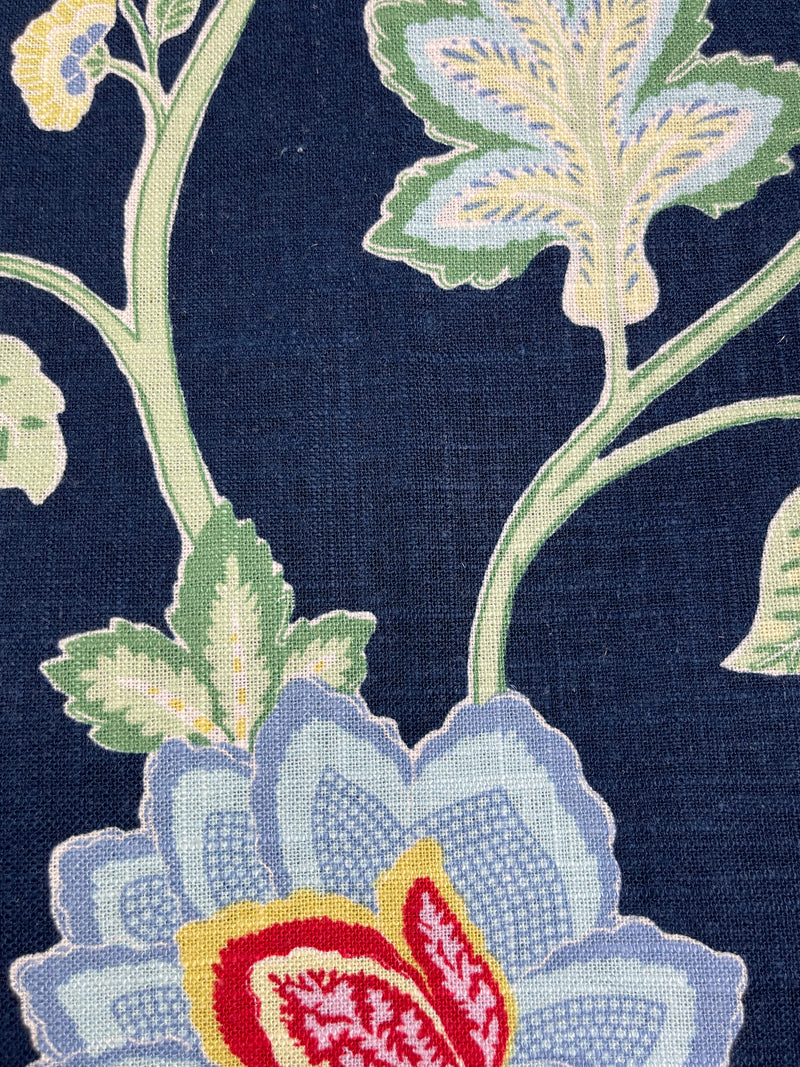 Fabric by the yard - Sound 74547 Indigo Multi