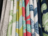Fabric by the yard - Sound 74502 Coral Aqua