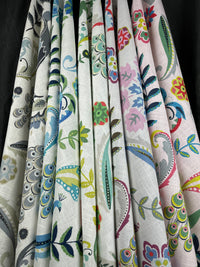 Fabric by the yard - Sound 74486 Linen Multi