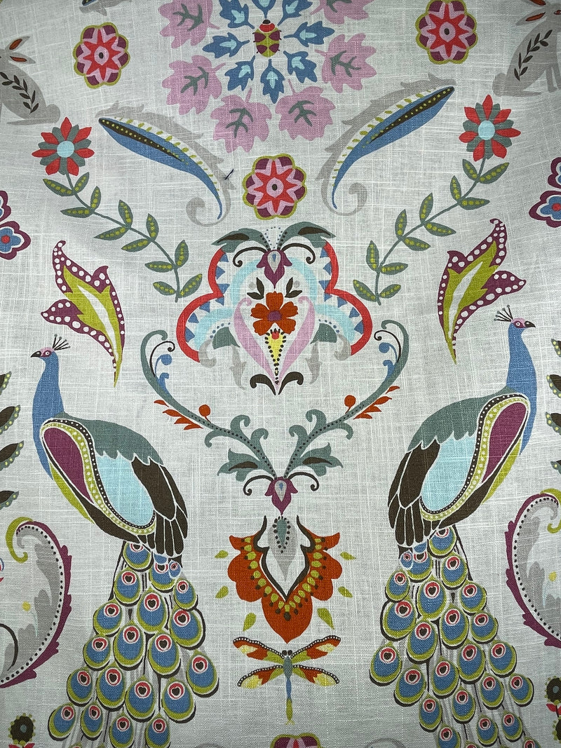 Fabric by the yard - Sound 74486 Linen Multi