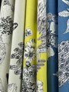 Fabric by the yard - Sound 74445 Blue