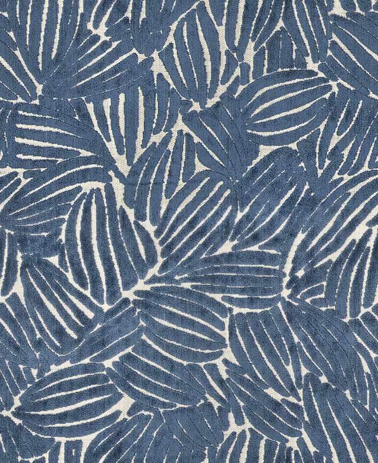 Fabric by the yard - Wonderland 15621 Sapphire