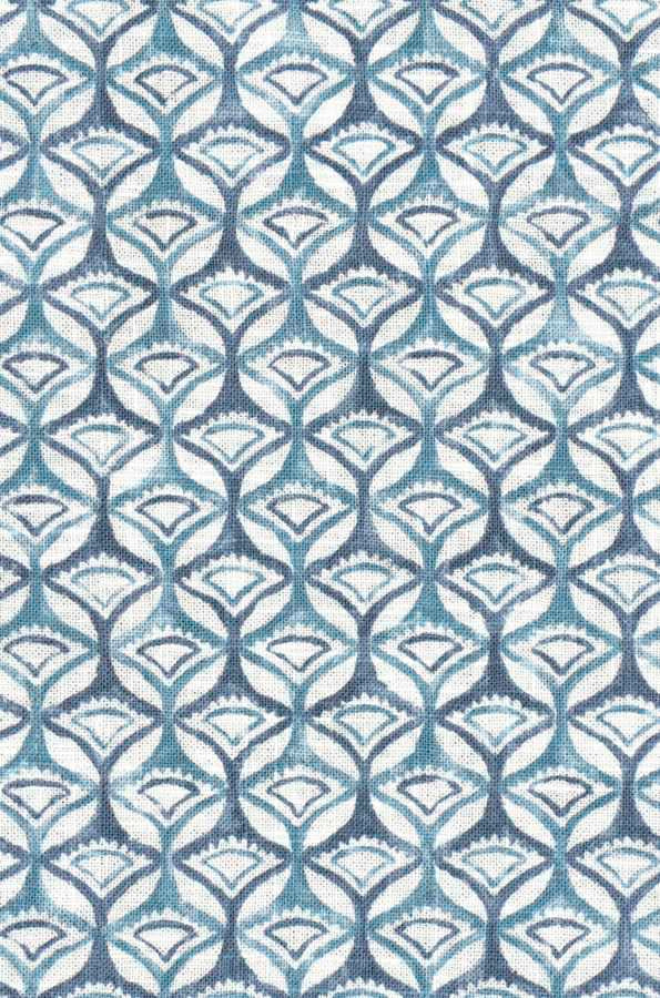 Fabric by the yard - Wonderland 15598 Sapphire