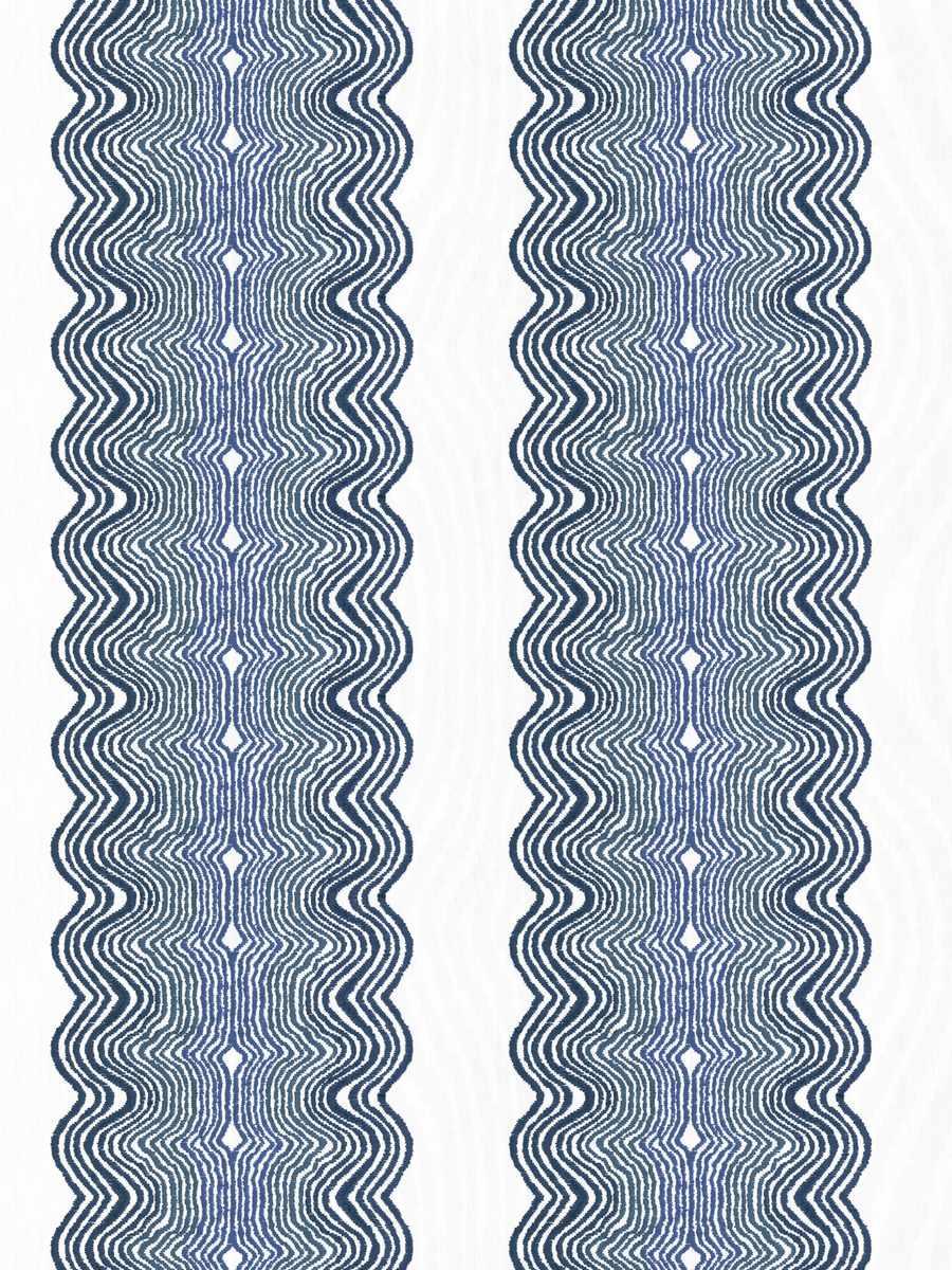 Fabric by the yard - Wonderland 15552 Sapphire