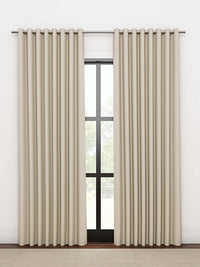 Quick Ship Panel, Grommet, Pacific Linen, 96"