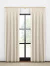Quick Ship Panel, French Pleat, Pacific Linen, Double Width