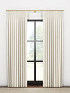 Quick Ship Panel, French Pleat, Pacific Linen, Double Width